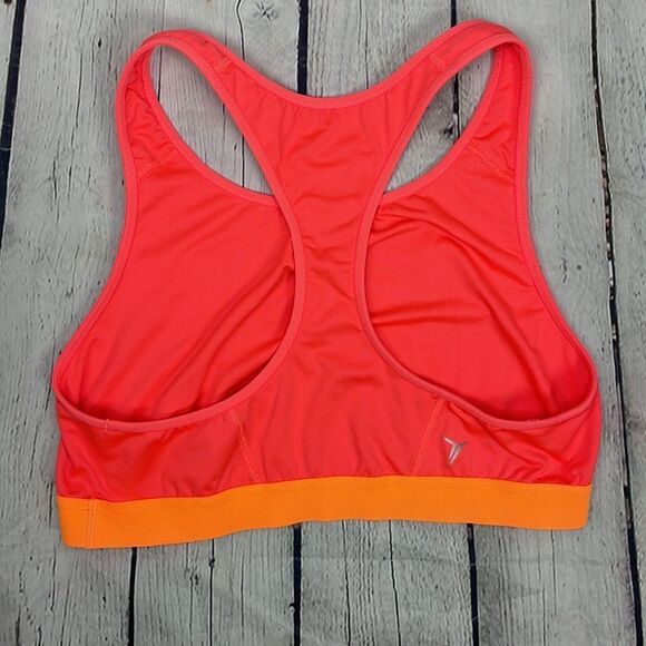 Old Navy Coral and Orange Sports Bra Medium Support Size XL - Picture 4 of 6
